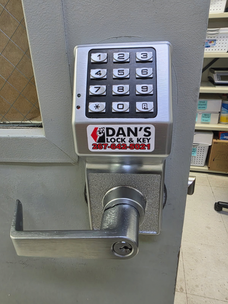 Numbered Keypad